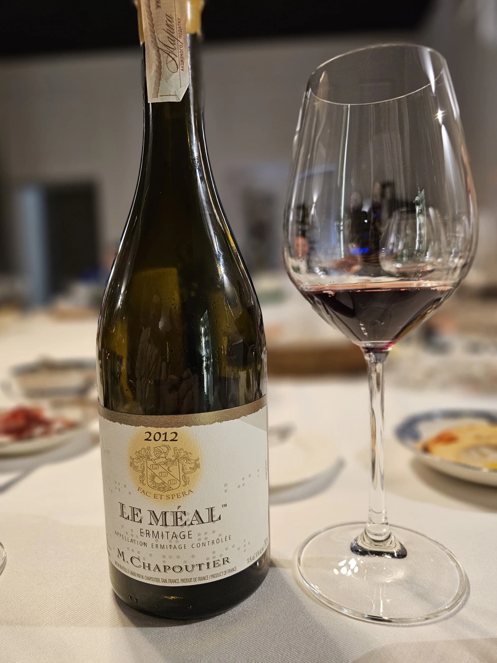 Chapoutier Ermitage Le Méal 2012