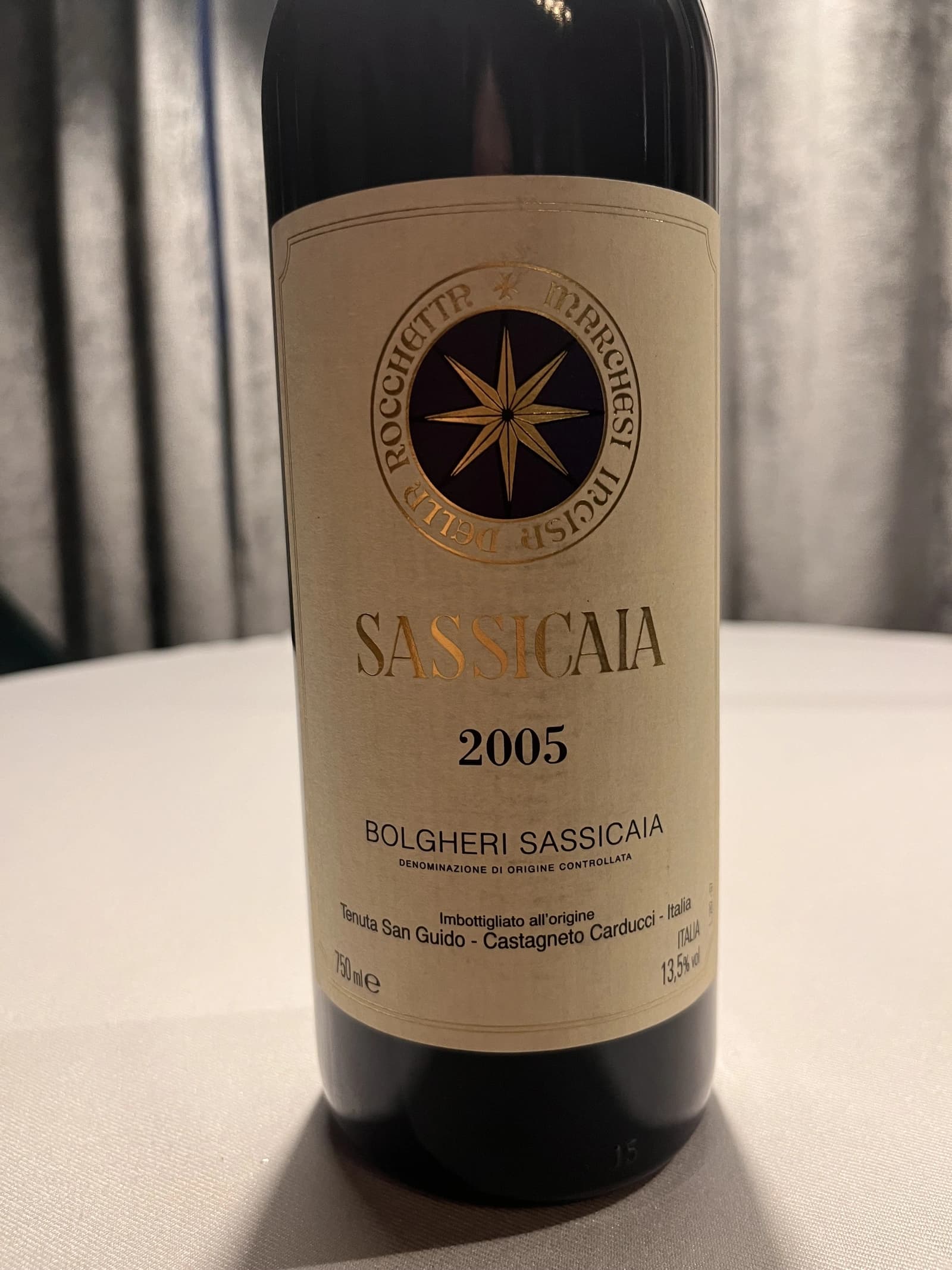 Tenuta San Guido Sassicaia 2005