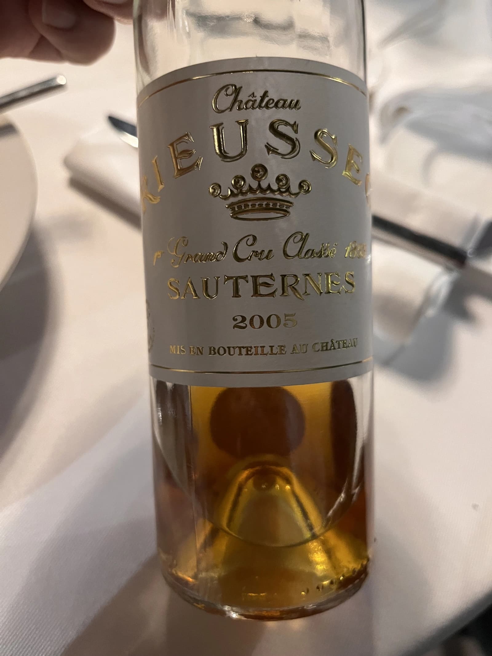 Château Rieussec Sauternes 2005