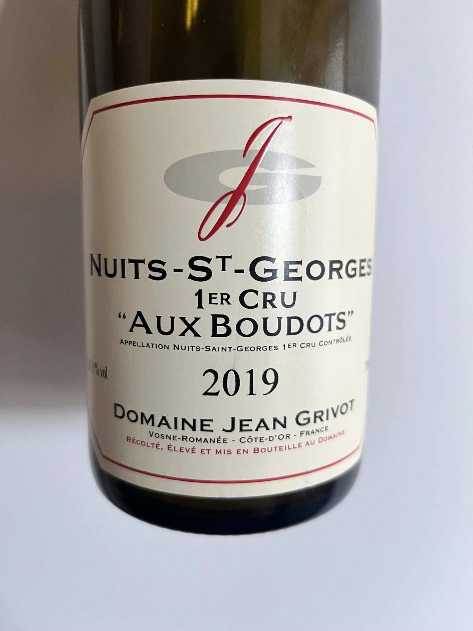 Jean Grivot Nuits-Saint-Georges 1er Cru Aux Boudots 2019