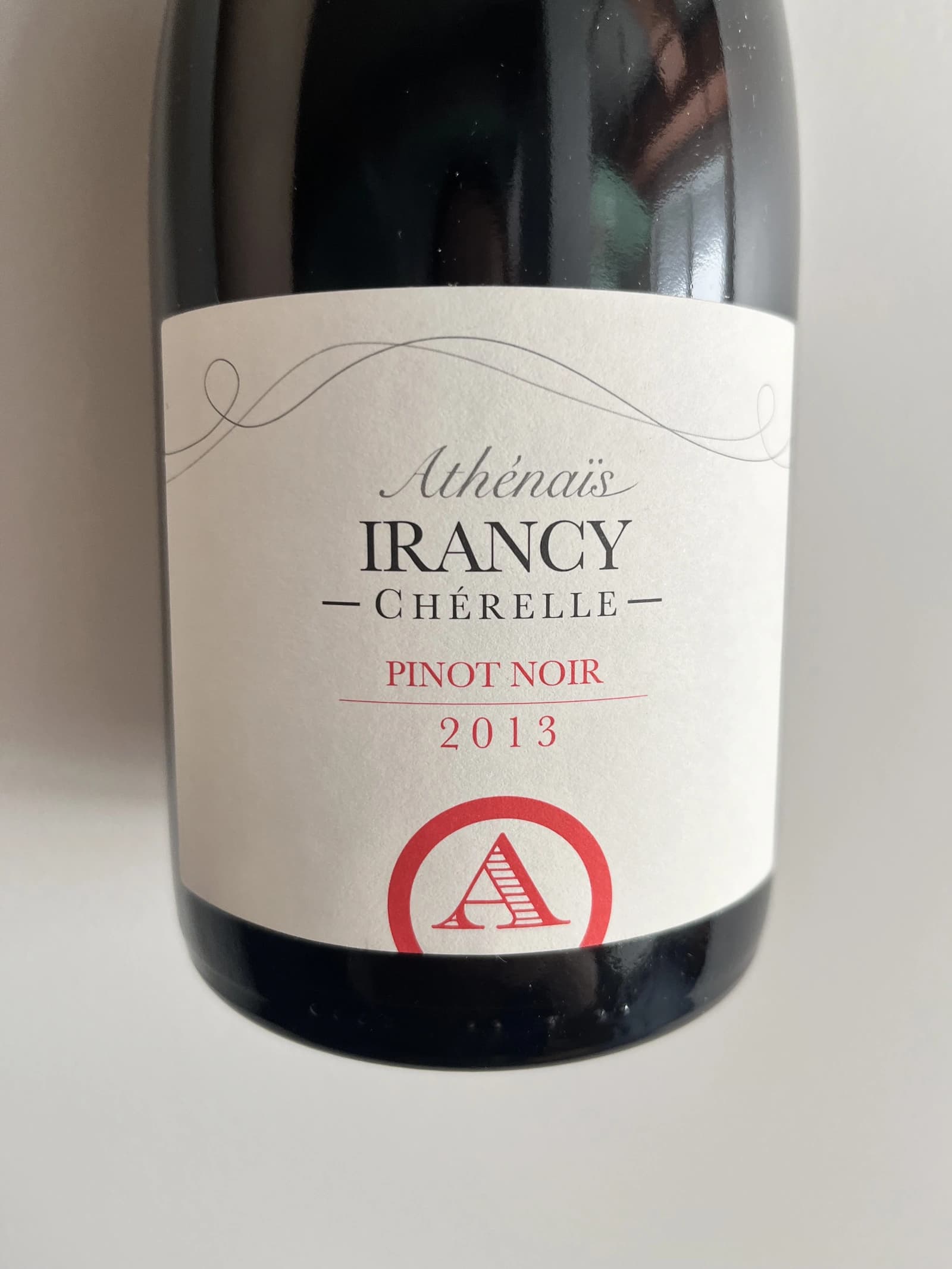 Athénaïs de Béru Irancy Chérelle Pinot Noir 2013